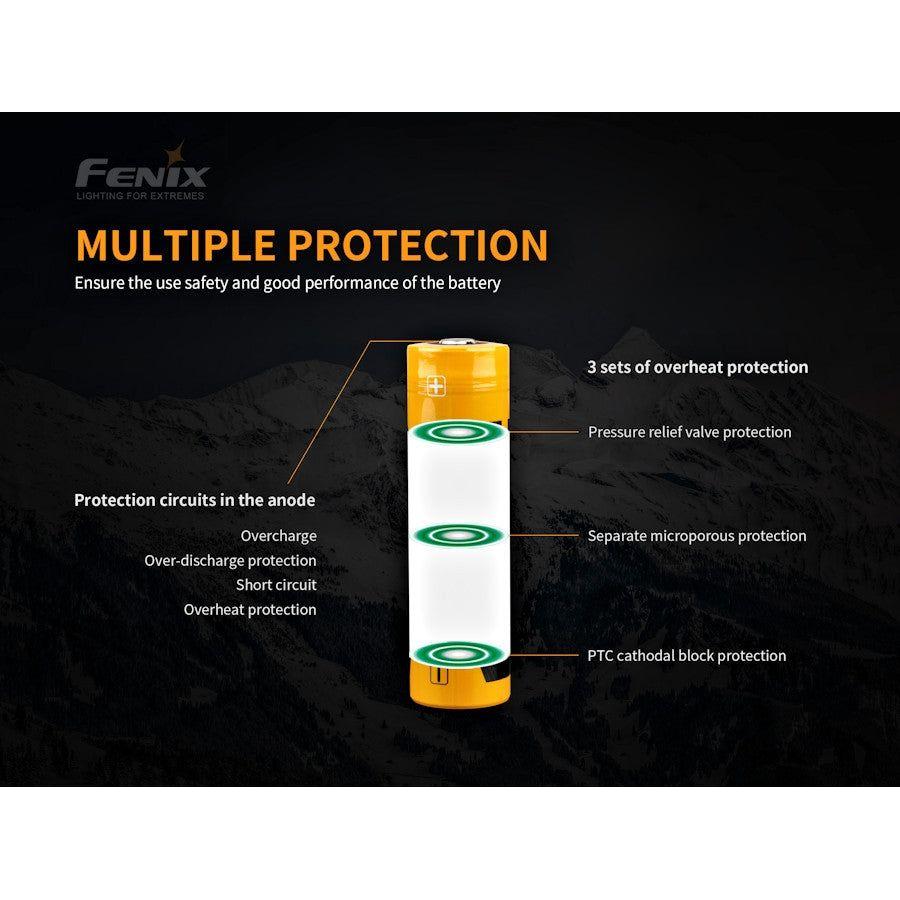 Fenix ARB - L21 - 5000 V2 21700 Battery - Hill and Dale Outdoors