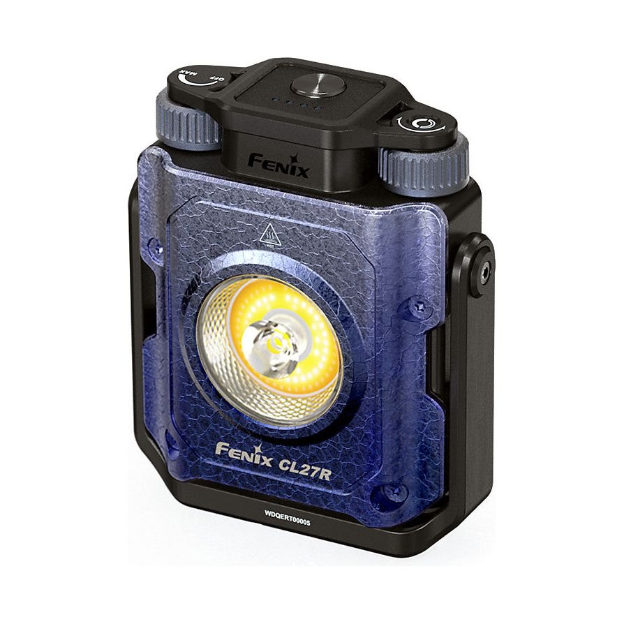 Fenix CL27R Multi - Beam Rechargeable Lantern 1600 Max Lumen - Blue Embossed Edition - Hill and Dale Outdoors