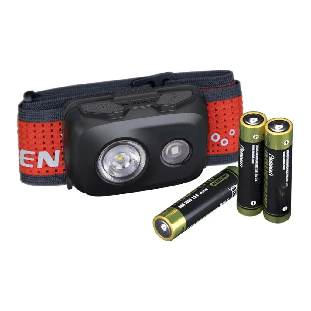 Fenix HL16 450 Lumens Headtorch - Black - Hill and Dale Outdoors