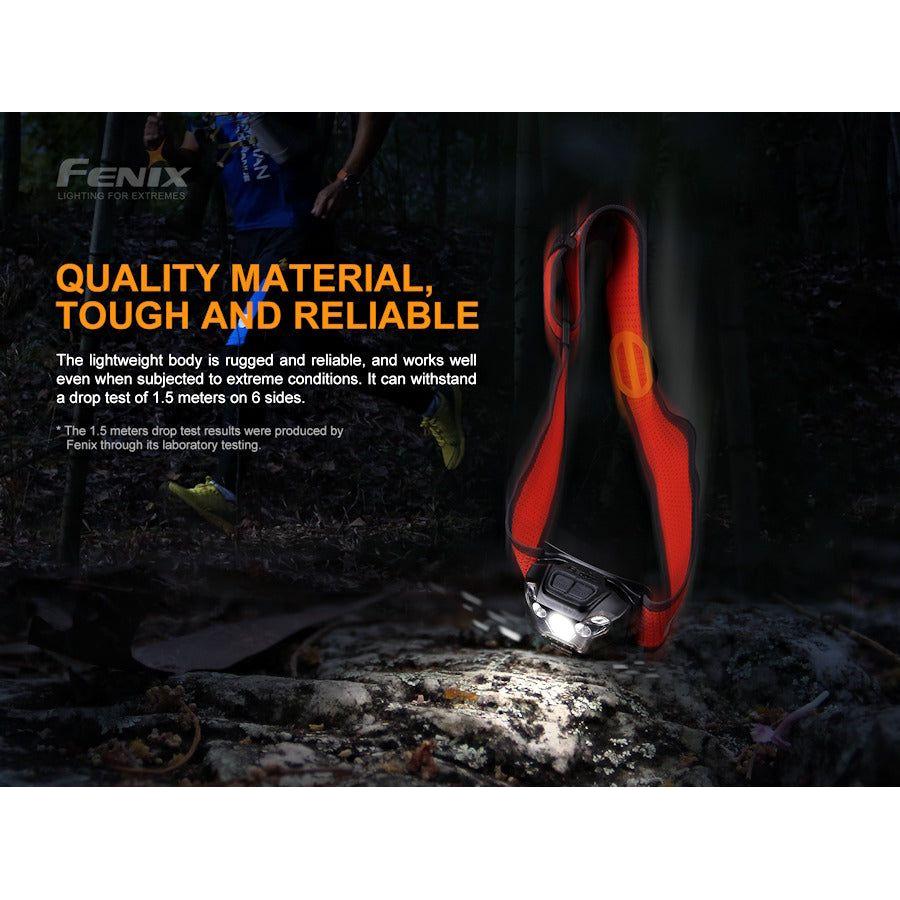 Fenix HL18R - T 500 Lumens Rechargeable Headtorch - Hill and Dale Outdoors