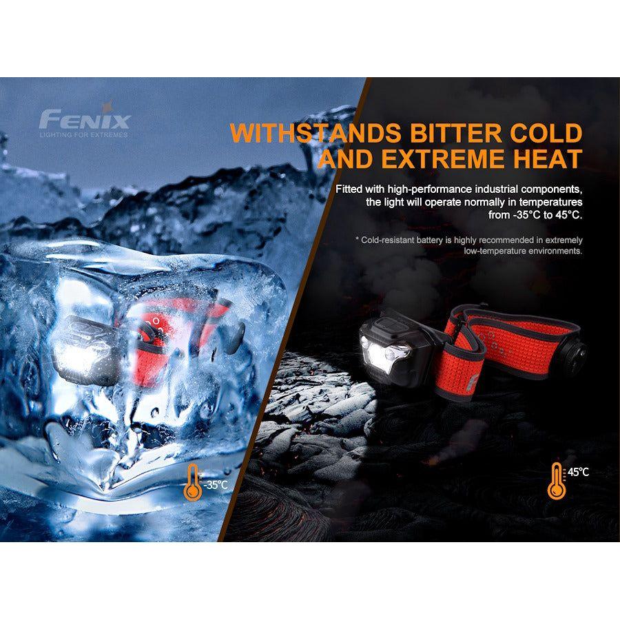 Fenix HL18R - T 500 Lumens Rechargeable Headtorch - Hill and Dale Outdoors