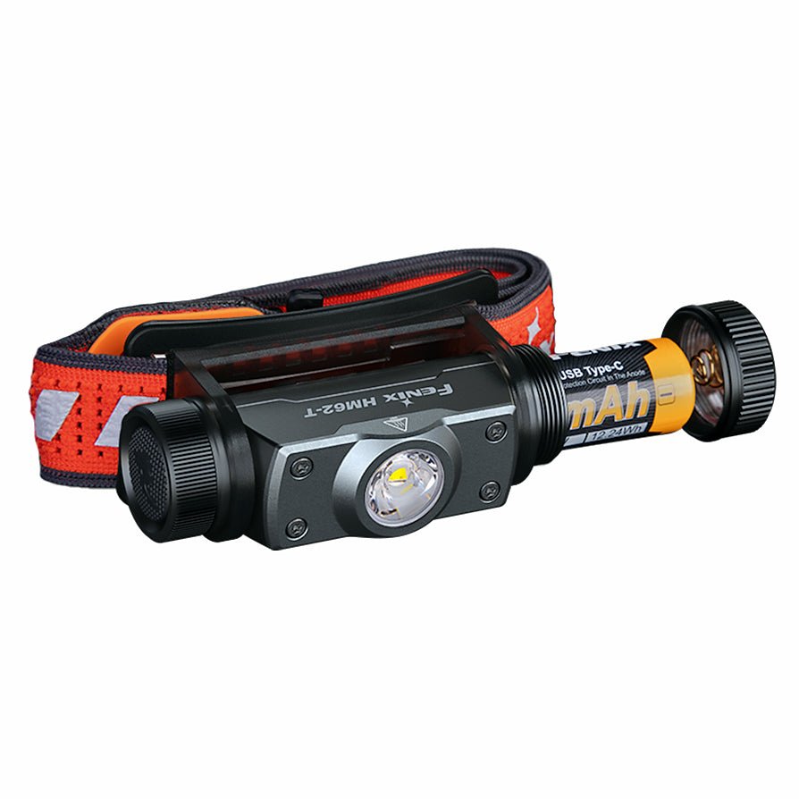 Fenix HM62 - T Light Weight Trail Running USB Rechargeable Headtorch - Magma - Hill and Dale Outdoors