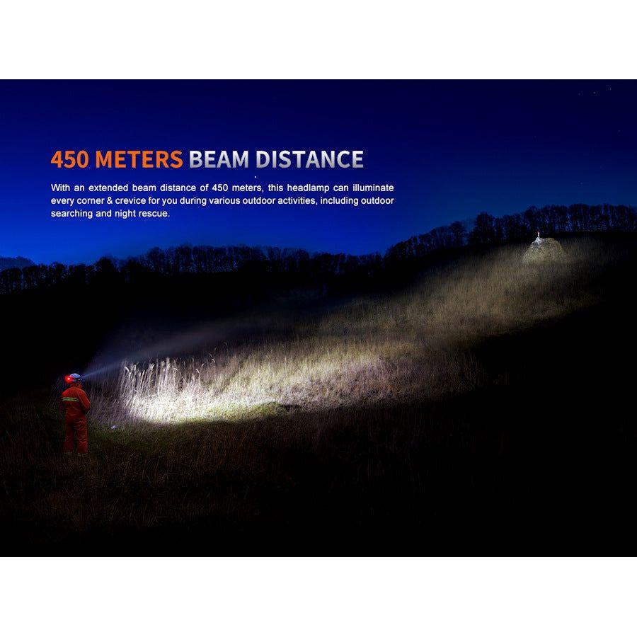 Fenix HP35R 4000 Lumen Rechargeable Headtorch - Black - Hill and Dale Outdoors
