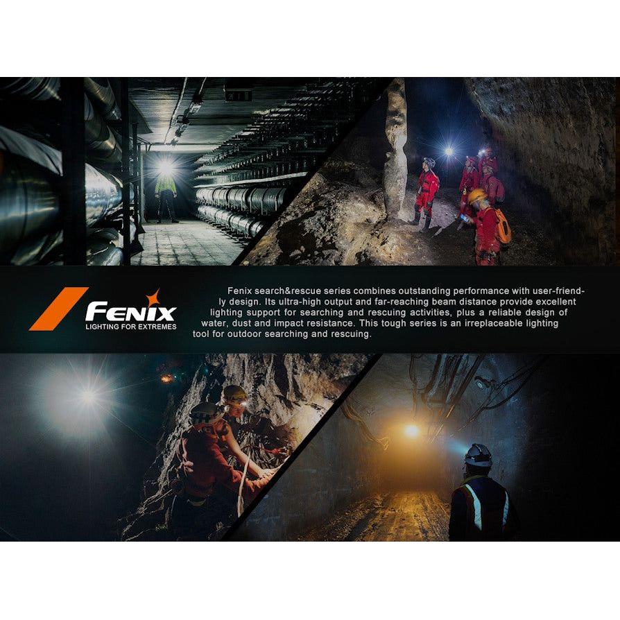 Fenix HP35R 4000 Lumen Rechargeable Headtorch - Black - Hill and Dale Outdoors