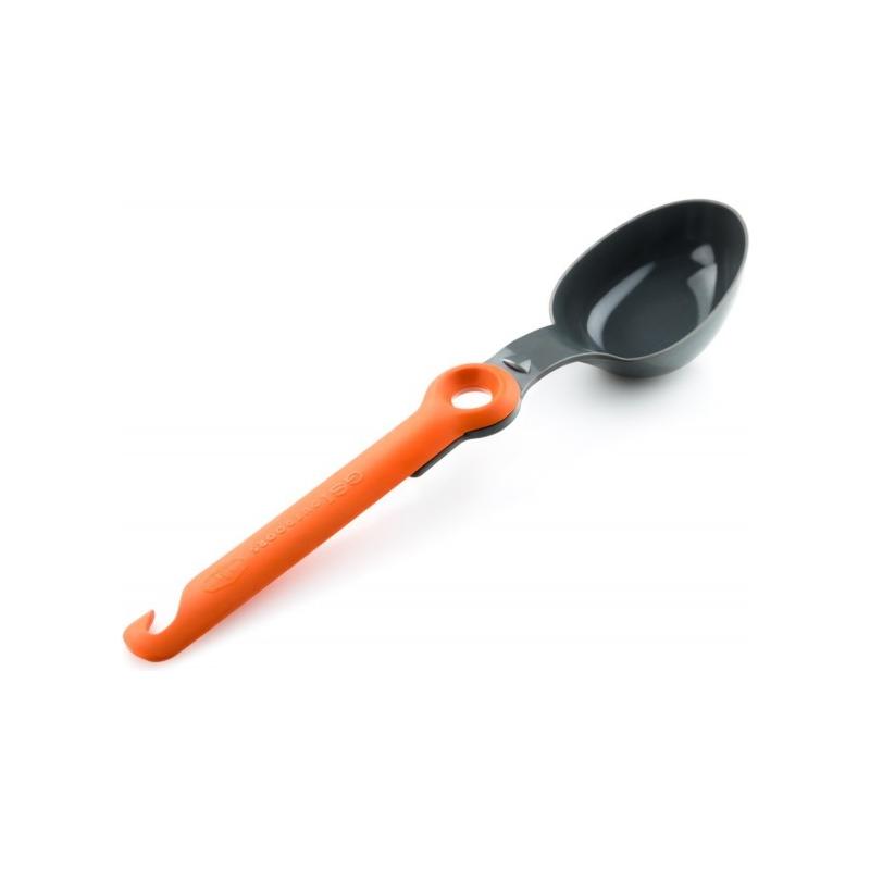 GSI Outdoors Pivot Spoon - Orange/Dark Grey