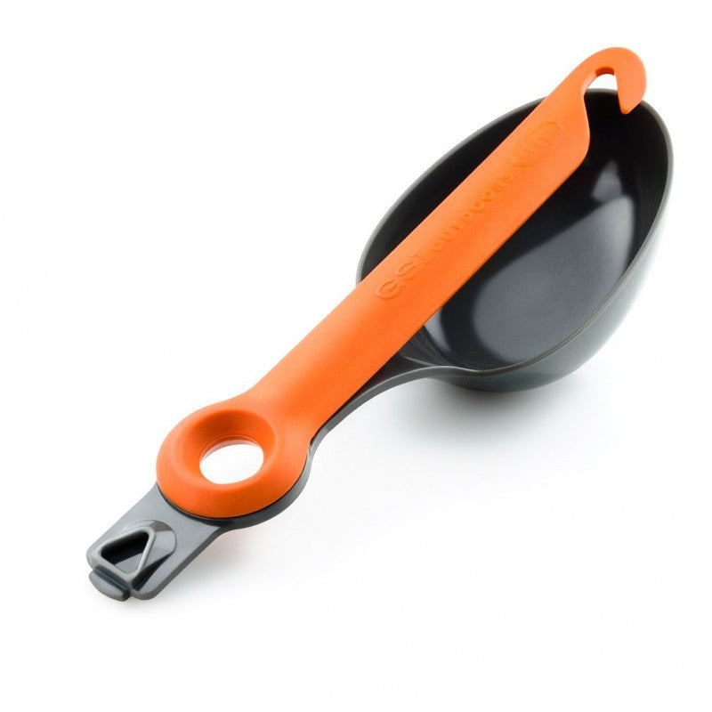 GSI Outdoors Pivot Spoon - Orange/Dark Grey