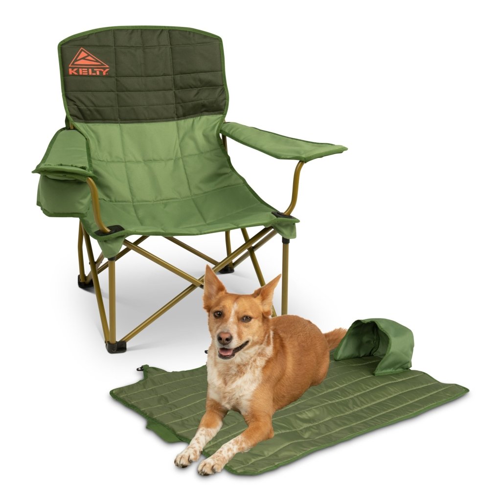 Kelty Lowdown Single Camp Chair in Dill/Duffle - Hill and Dale Outdoors