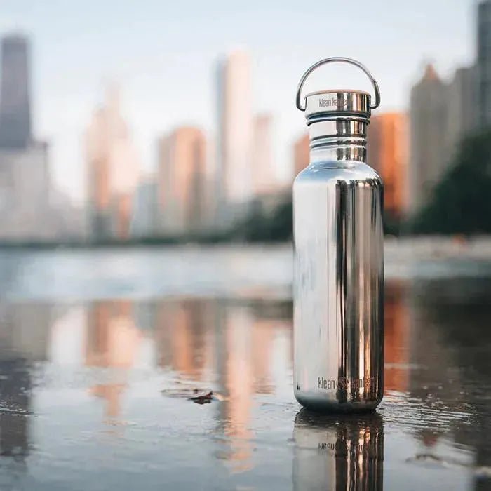 Klean Kanteen Reflect 800ml Flask - Mirrored Stainless - Hill and Dale Outdoors