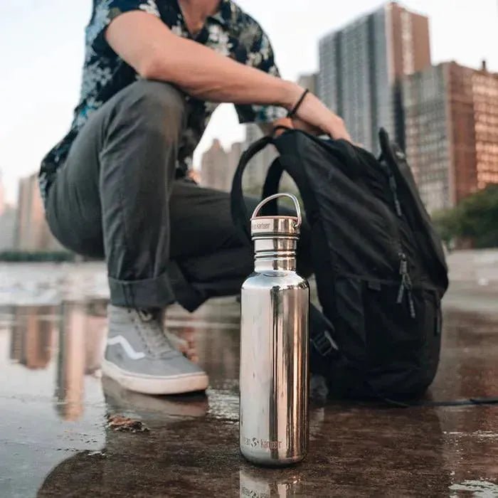 Klean Kanteen Reflect 800ml Flask - Mirrored Stainless - Hill and Dale Outdoors