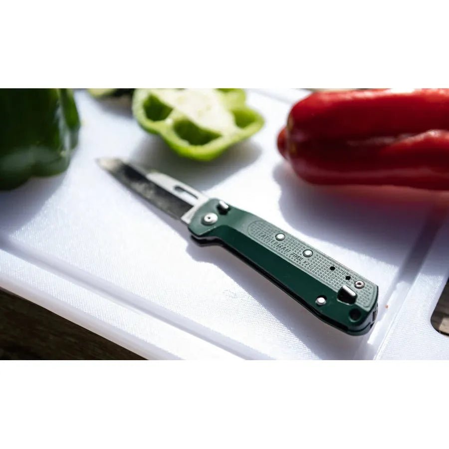 Leatherman FREE® K2 Multipurpose Knife - Crimson - Hill and Dale Outdoors