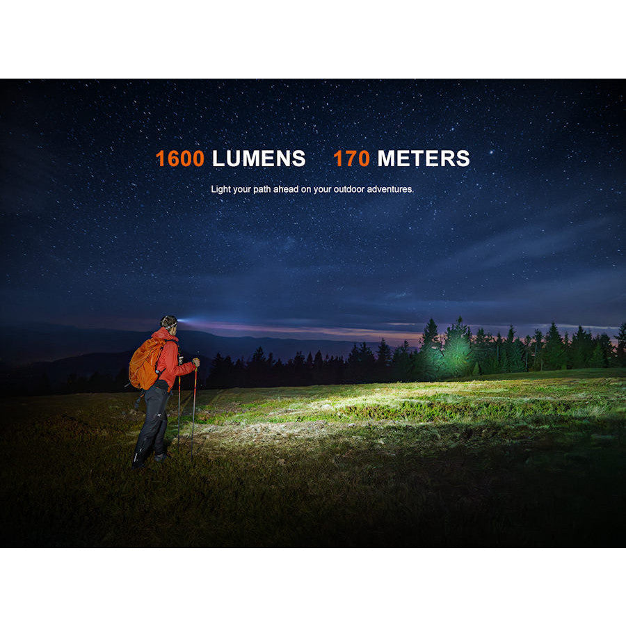 Fenix HM60R V2.0 1600 Lumens Rechargeable Headtorch