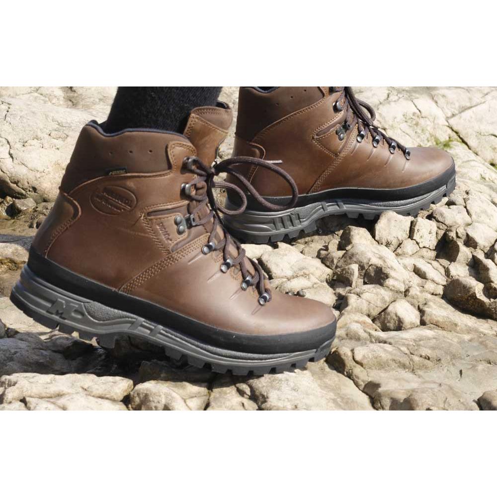 Meindl Bhutan MFS GTX Walking Boots Dark Brown Hill and Dale