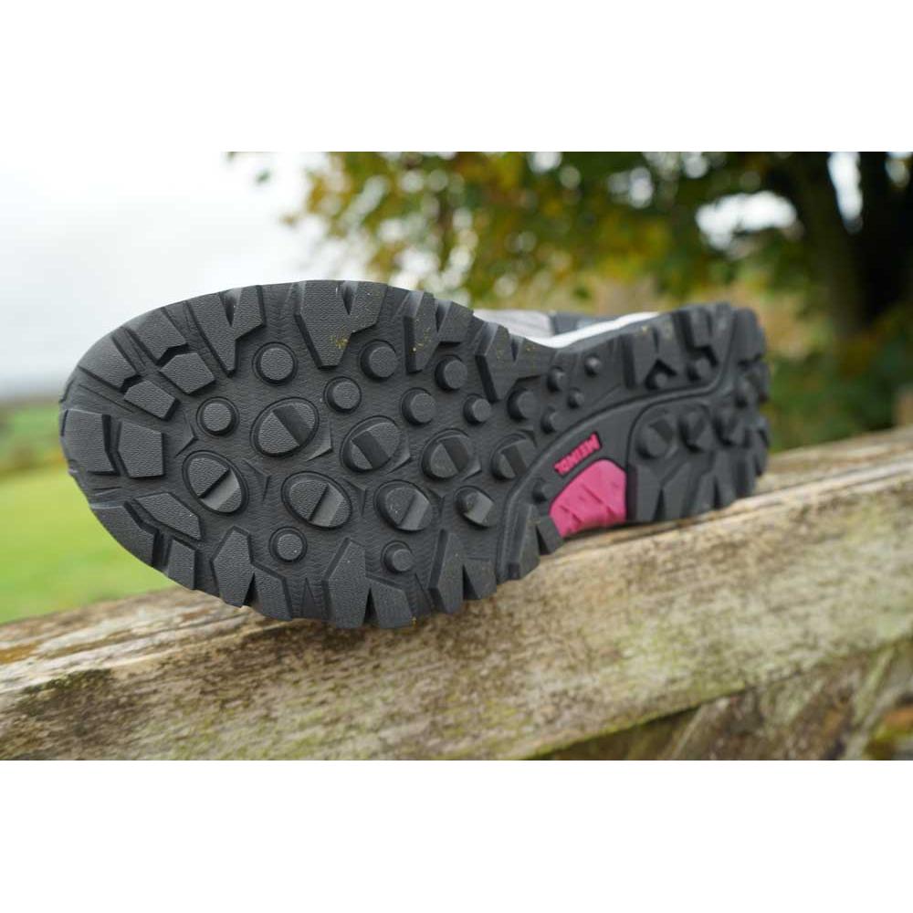 Meindl Mondello Lady Mid GTX Wide Fit Walking Boot - Anthracite/ Pink - Hill and Dale Outdoors