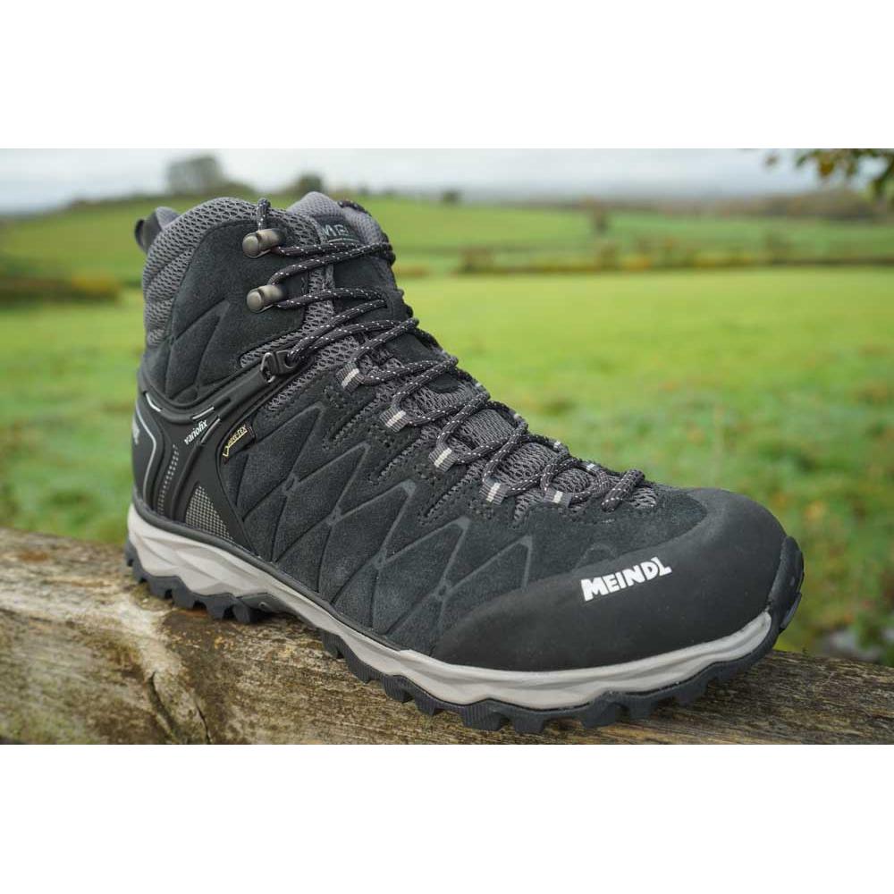 Meindl Mondello Mid GTX Wide Fit Walking Boots Black/Anthracite