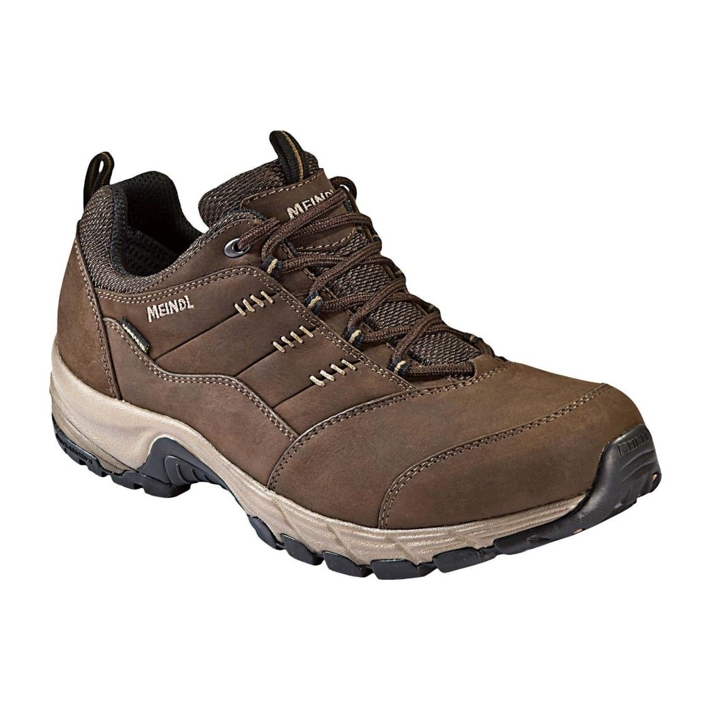 Meindl Philadelphia GTX Wide Fit Walking Shoes - Brown - Hill and Dale Outdoors