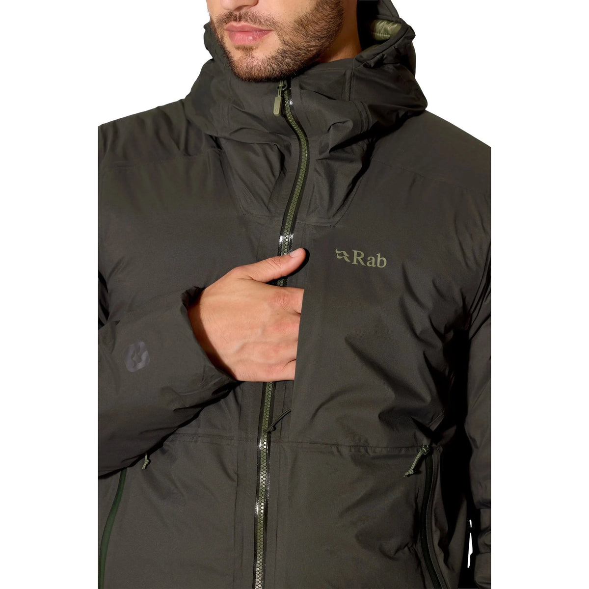 Rab Men's Microlight Shield Waterproof Insulated Down Jacket