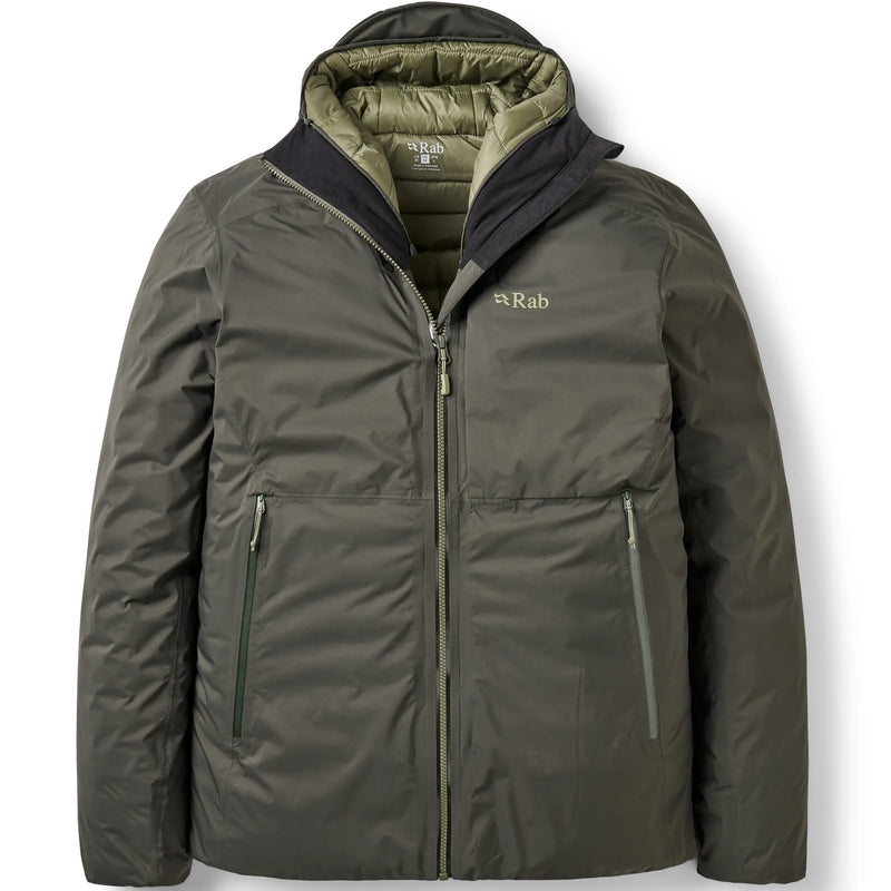 Rab Men's Microlight Shield Waterproof Insulated Down Jacket