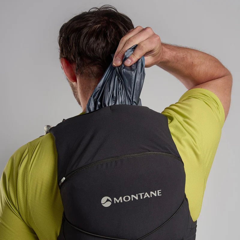 Montane Gecko VP 12L + Vest Pack - Black - Hill and Dale Outdoors