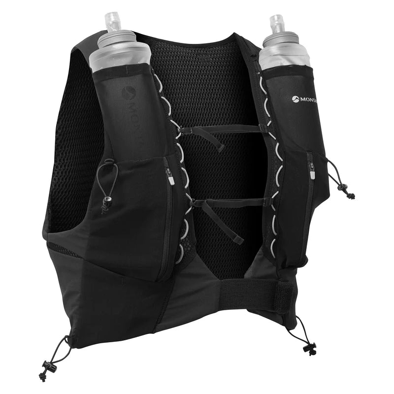 Montane Gecko VP 12L + Vest Pack - Black - Hill and Dale Outdoors