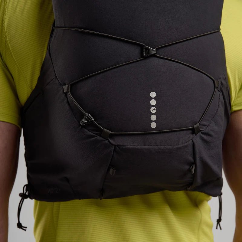 Montane Gecko VP 12L + Vest Pack - Black - Hill and Dale Outdoors