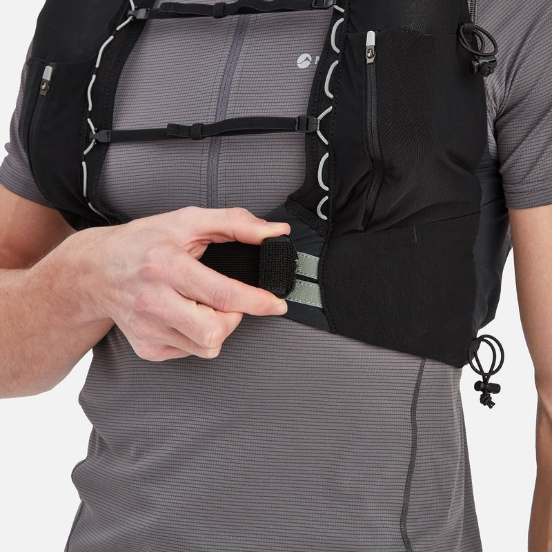 Montane Gecko VP 12L + Vest Pack - Black - Hill and Dale Outdoors
