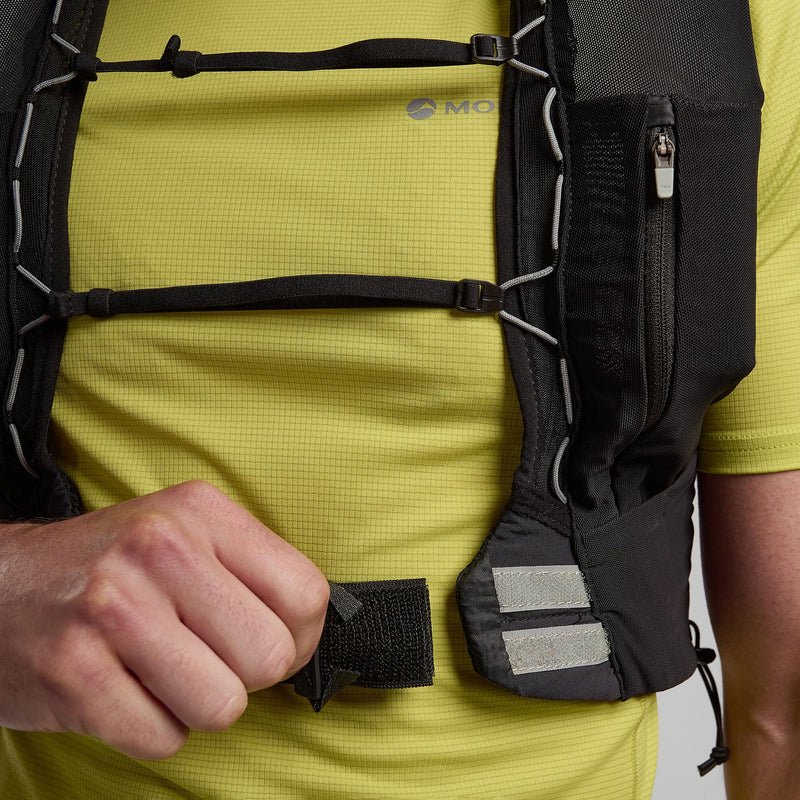 Montane Gecko VP 12L + Vest Pack - Black - Hill and Dale Outdoors