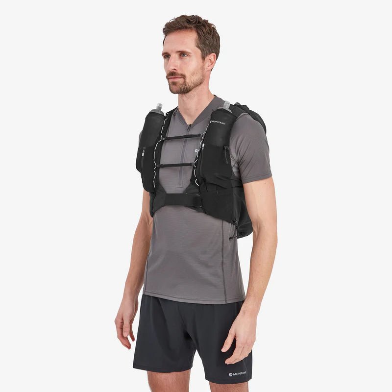 Montane Gecko VP 20L + Vest Pack - Black - Hill and Dale Outdoors