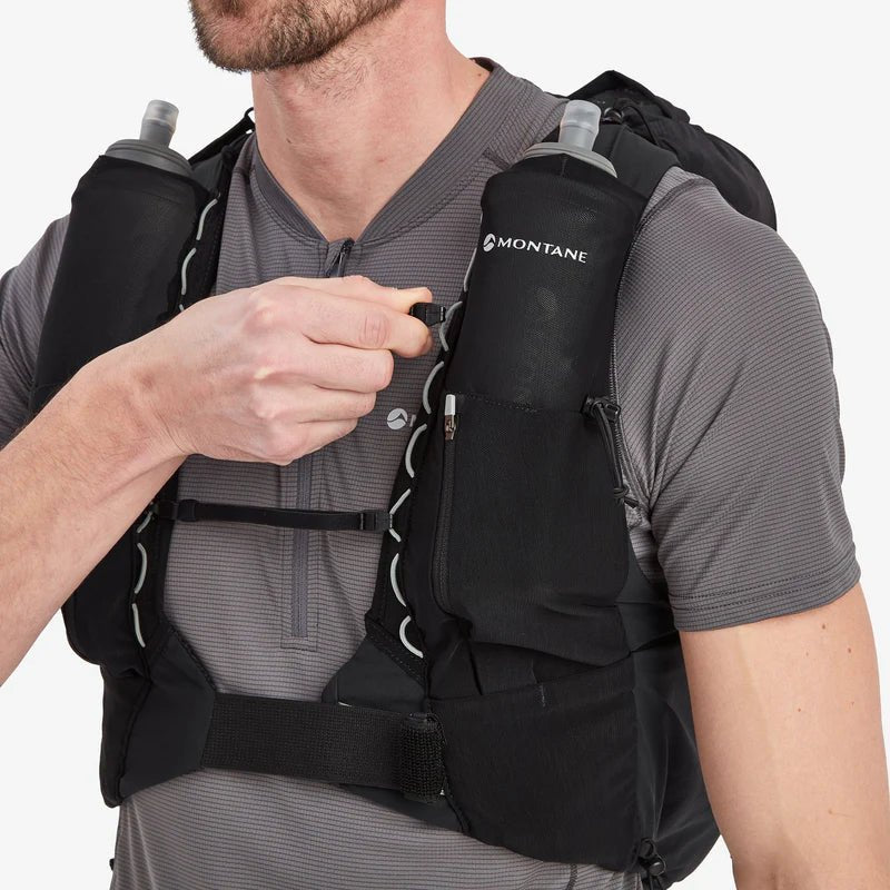 Montane Gecko VP 20L + Vest Pack - Black - Hill and Dale Outdoors