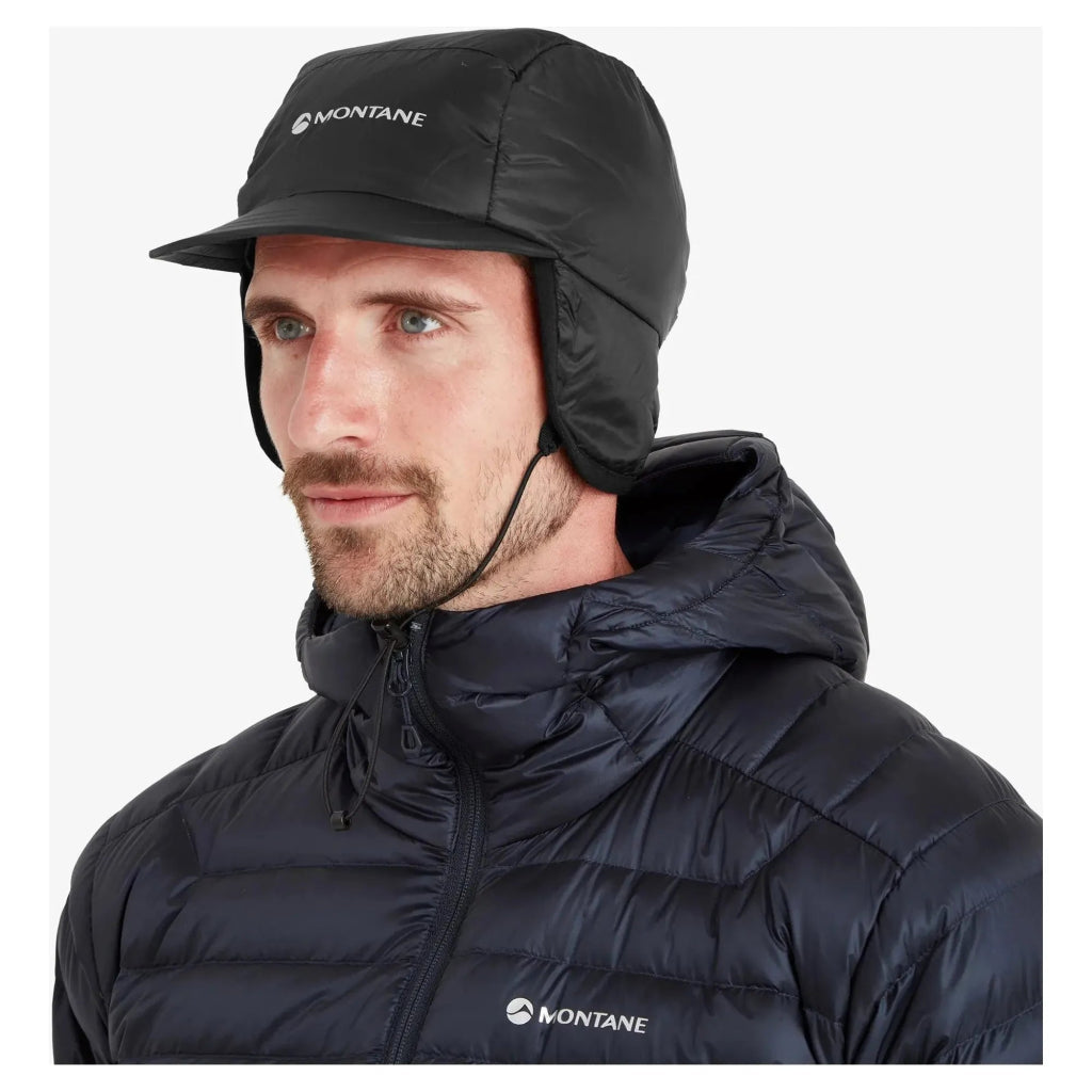 Montane Insulated Mountain Cap - Black - Hill and Dale Outdoors