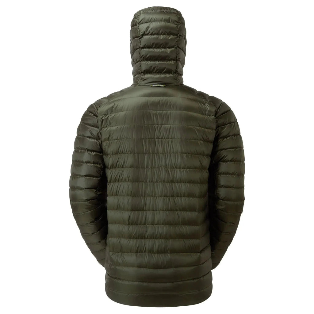 Montane Men&#39;s Anti - Freeze Hooded Down Insulated Jacket - Oak Green - Hill and Dale Outdoors
