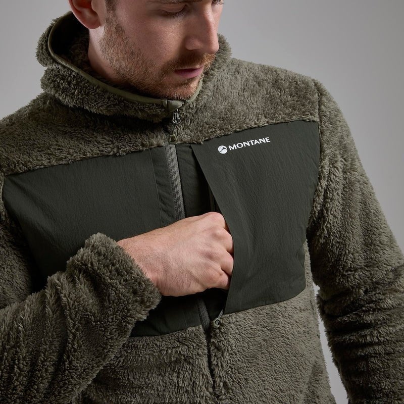 Montane Men&#39;s Caldus XT Hooded Fleece Jacket - Casper - Hill and Dale Outdoors