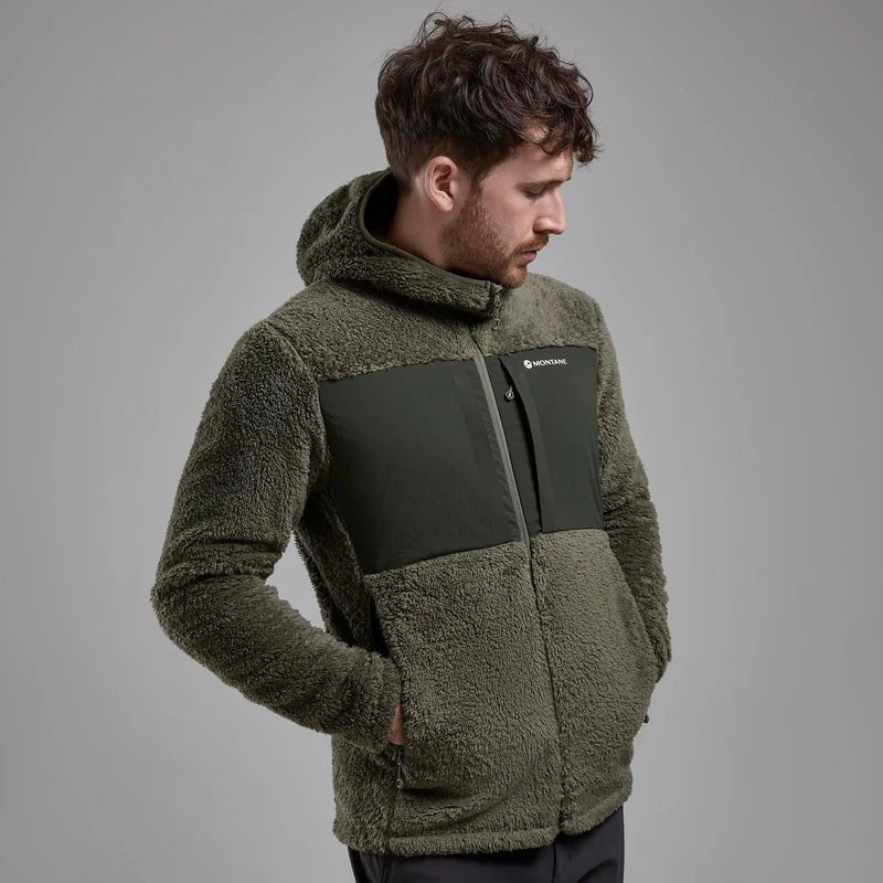 Montane Men&#39;s Caldus XT Hooded Fleece Jacket - Casper - Hill and Dale Outdoors