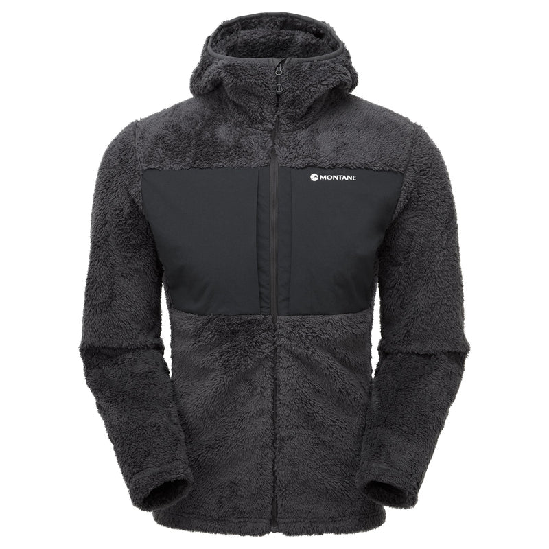 Montane Men&#39;s Caldus XT Hooded Fleece Jacket - Midnight Grey - Hill and Dale Outdoors
