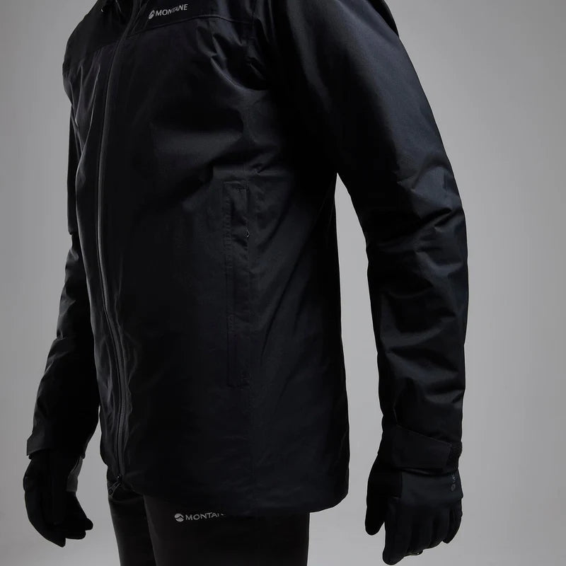 Montane Men&#39;s Duality Insulated GTX Waterproof Jacket - Black - Hill and Dale Outdoors