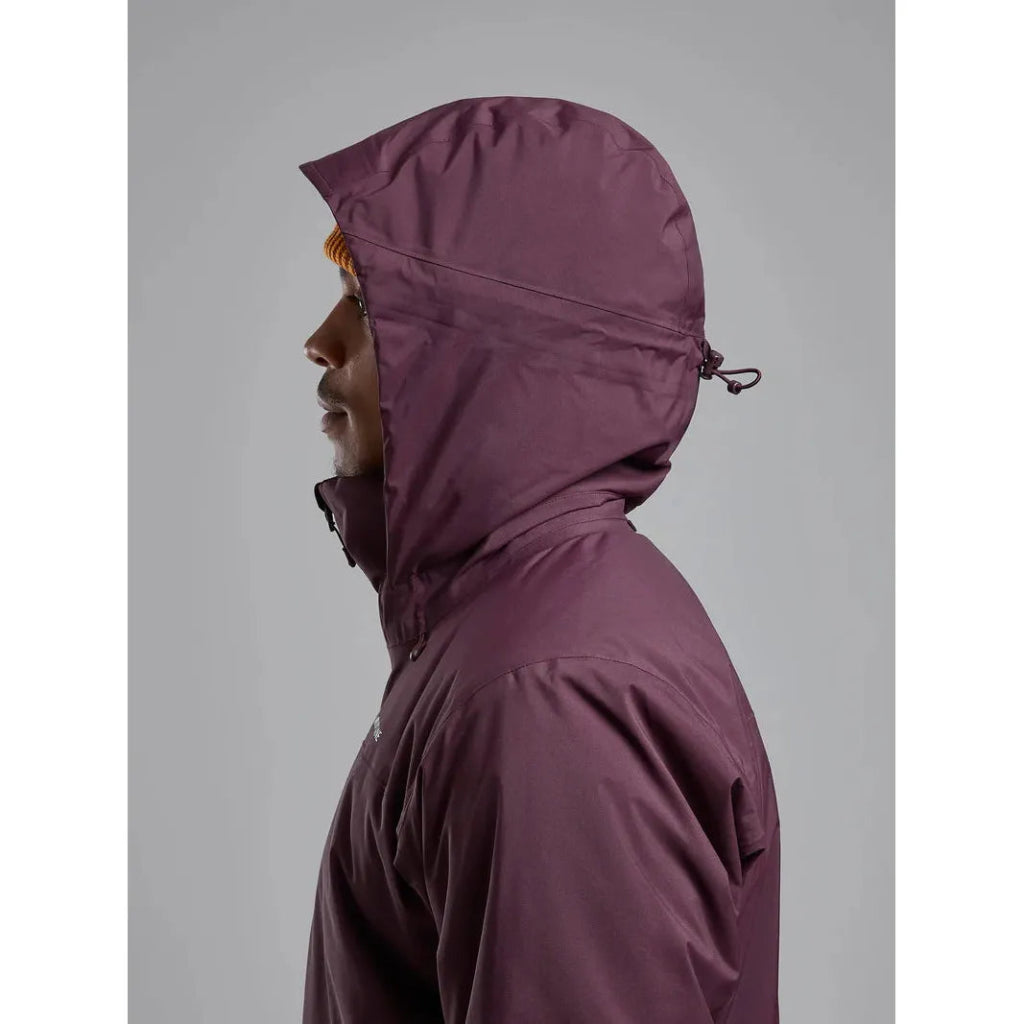 Montane Men&#39;s Duality Insulated GTX Waterproof Jacket - Dark Garnet - Hill and Dale Outdoors