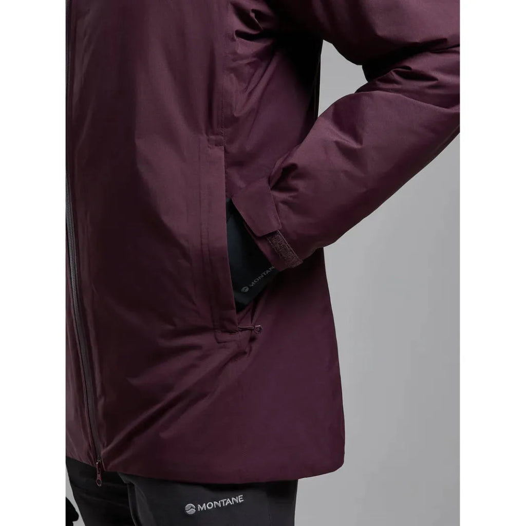 Montane Men&#39;s Duality Insulated GTX Waterproof Jacket - Dark Garnet - Hill and Dale Outdoors