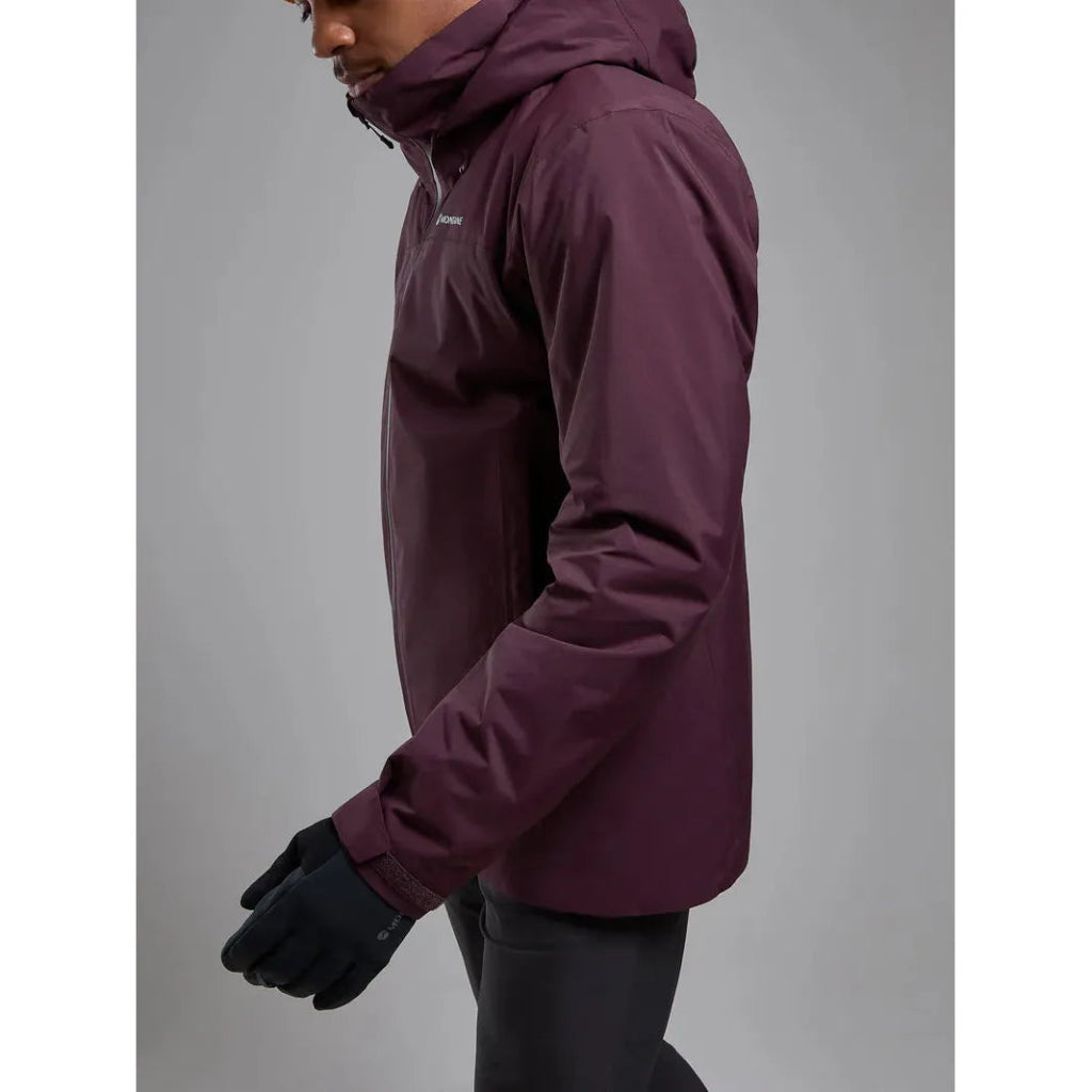 Montane Men&#39;s Duality Insulated GTX Waterproof Jacket - Dark Garnet - Hill and Dale Outdoors