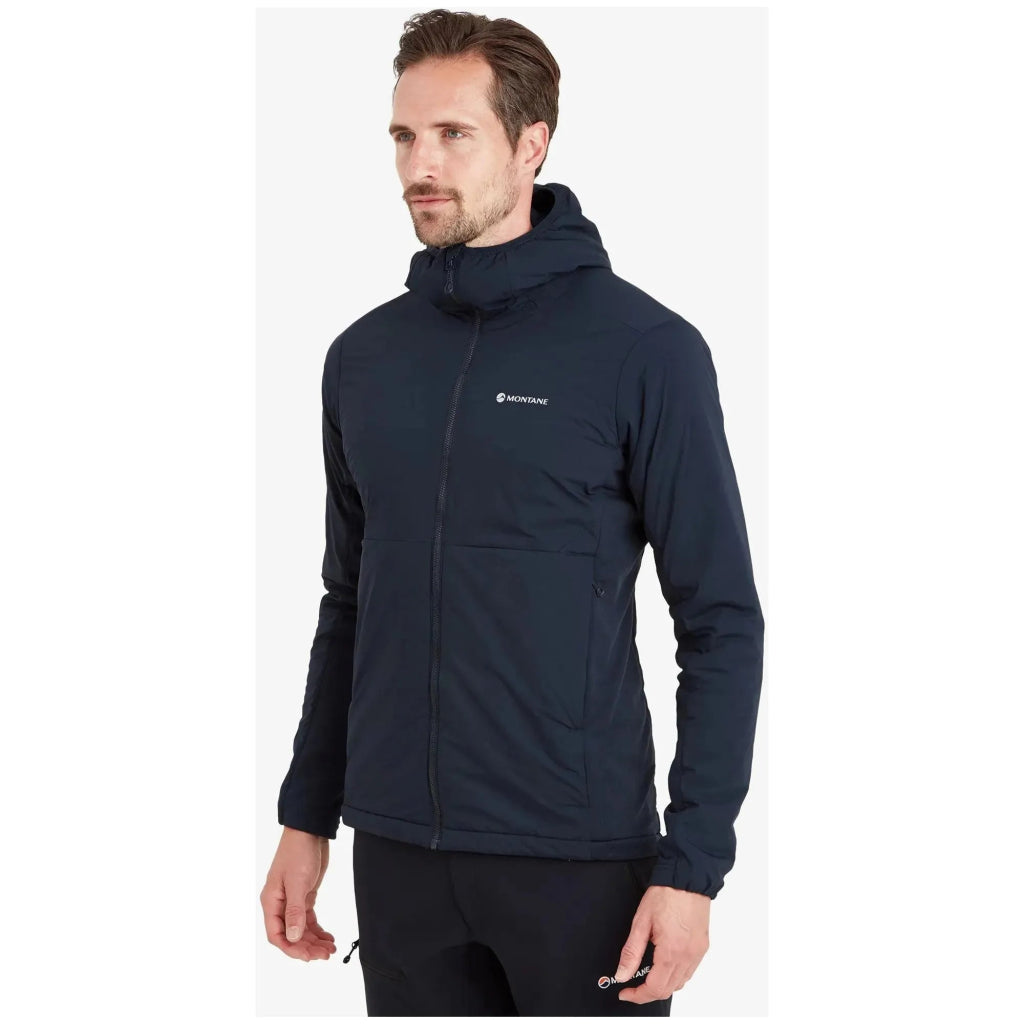 Montane Men&#39;s Fireball Lite Hooded Insulated Jacket - Eclipse Blue - Hill and Dale Outdoors