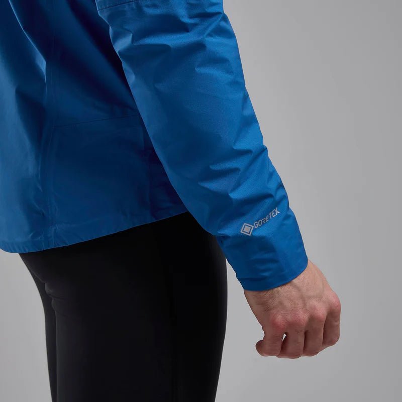 Montane Men&#39;s Phase Nano GTX Waterproof Jacket - Electric Blue - Hill and Dale Outdoors