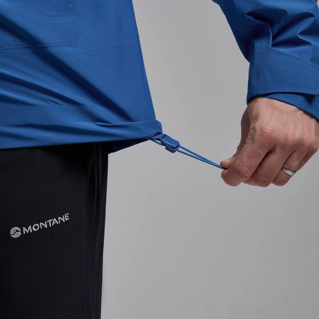 Montane Men&#39;s Phase Waterproof Jacket - Neptune Blue - Hill and Dale Outdoors