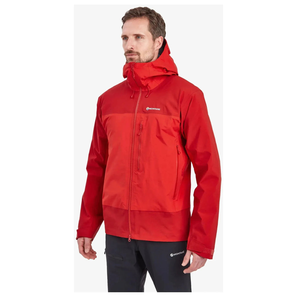 Montane Men&#39;s Phase XPD GTX Waterproof Jacket - Adrenaline Red - Hill and Dale Outdoors