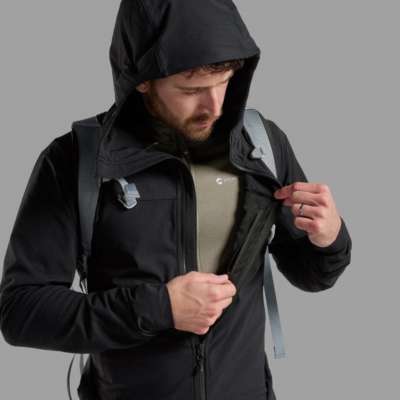 Montane Men&#39;s Tenacity Hooded Softshell Jacket - Hill and Dale Outdoors