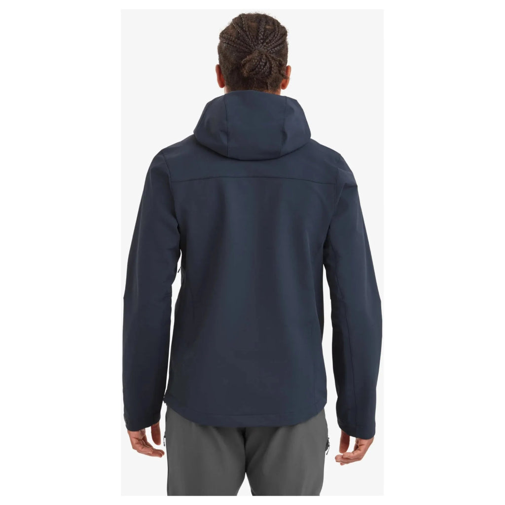 Montane Men&#39;s Tenacity XT Hooded Softshell Jacket - Eclipse Blue - Hill and Dale Outdoors