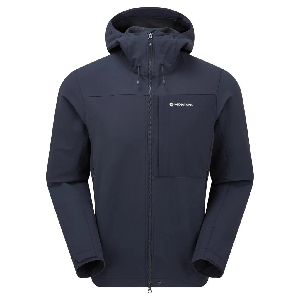 Montane Men&#39;s Tenacity XT Hooded Softshell Jacket - Eclipse Blue - Hill and Dale Outdoors