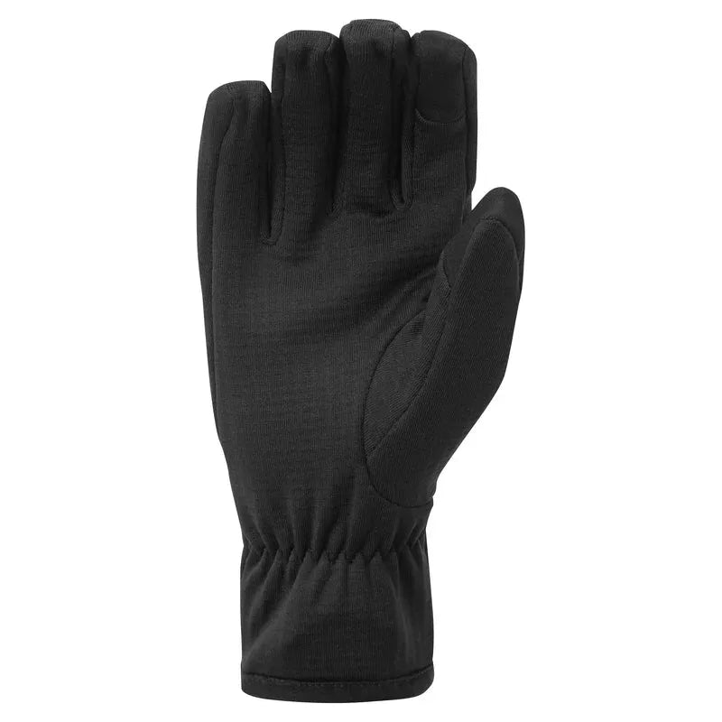Montane Protium Stretch Fleece Gloves - Black - Hill and Dale Outdoors
