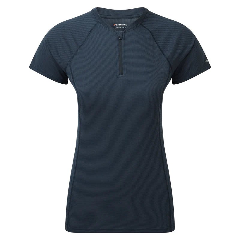 Montane Women&#39;s Dart Nano Zip T-Shirt - Hill and Dale Outdoors
