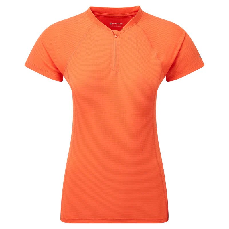 Montane Women&#39;s Dart Nano Zip T-Shirt - Hill and Dale Outdoors