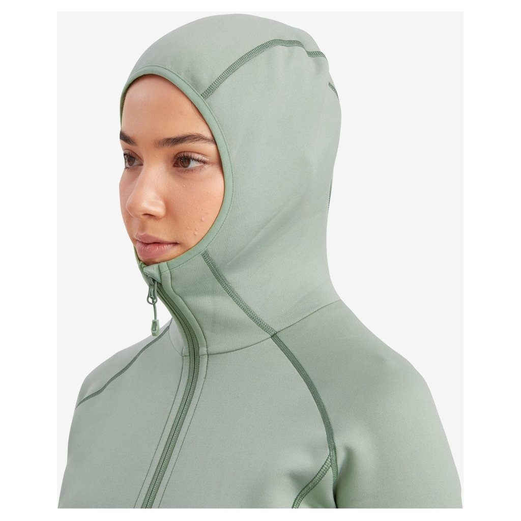 Montane Women&#39;s Fury Hooded Fleece Jacket - Black - Hill and Dale Outdoors