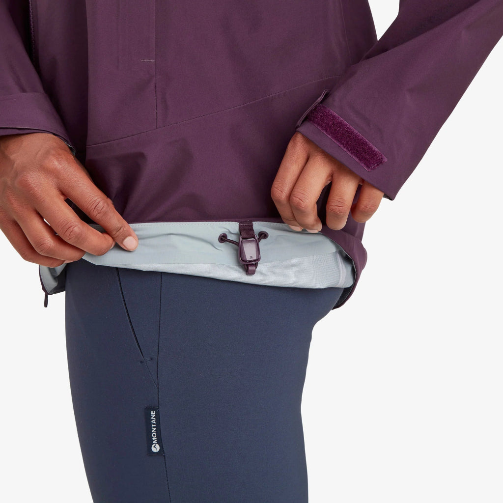 Montane Women&#39;s Phase GTX Waterproof Jacket - Saskatoon Berry - Hill and Dale Outdoors
