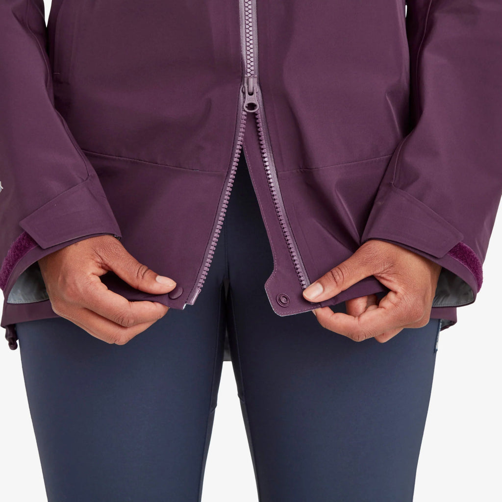 Montane Women&#39;s Phase GTX Waterproof Jacket - Saskatoon Berry - Hill and Dale Outdoors